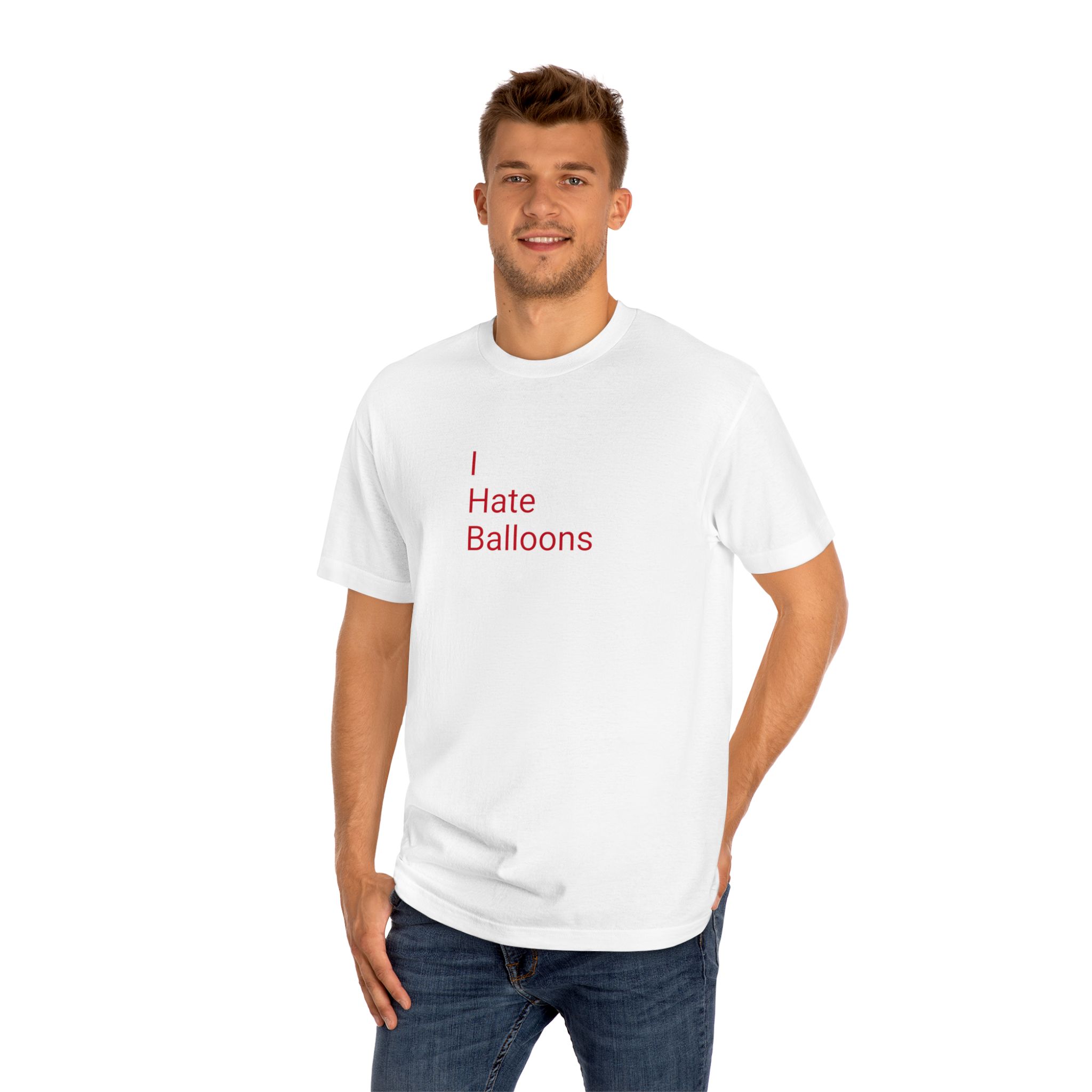 I Hate Balloons T-Shirt - Image 4