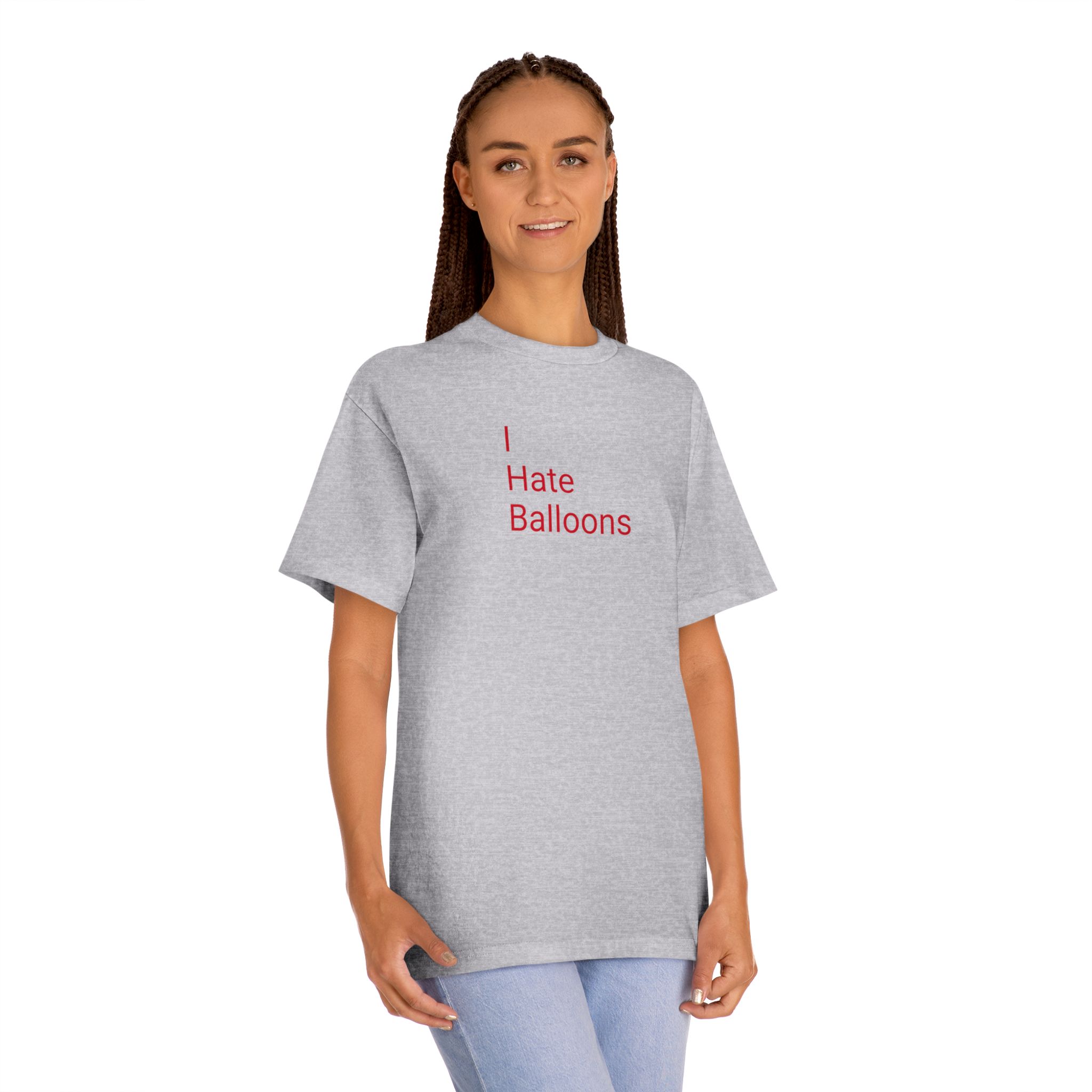 I Hate Balloons T-Shirt - Image 7